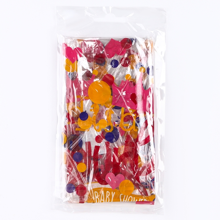 Шар полимерный с клапаном 18 Шар полимерный с клапаном 18" Deco Bubble, «Это девочка», прозрачный, кристалл, 1 шт. в уп.