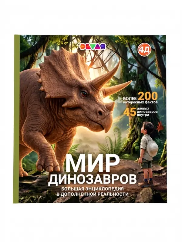Большая энциклопедия &laquo;Мир динозавров в дополненной реальности&raquo; 6+