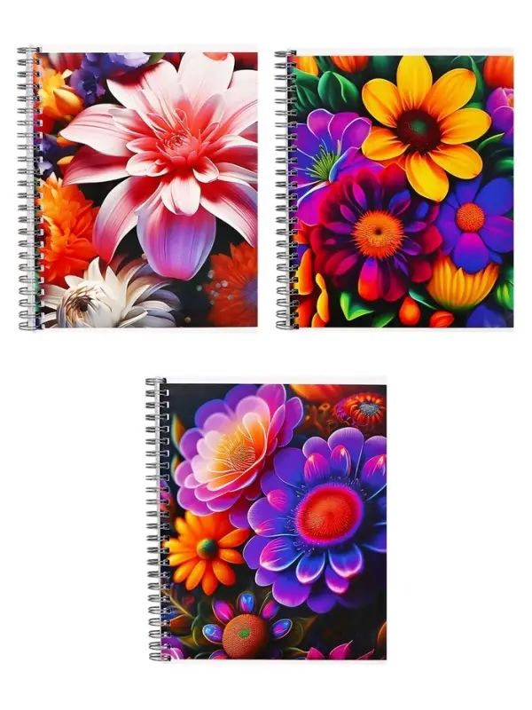 Компл тетр из 3шт 96л кл на гребне Яркие цветы, обл мел карт, глянц лам, офсет (10246949) Компл тетр из 3шт 96л кл на гребне Яркие цветы, обл мел карт, глянц лам, офсет (10246949)