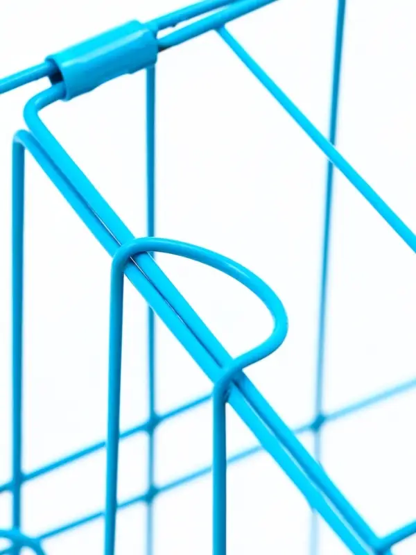 Клетка для собак 51&times;35&times;41 см, голубая