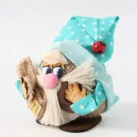 Фигурка-оберег &laquo;Домовой. Везунчик с божьей коровкой&raquo;, 9&times;9/13 см