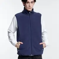 Жилет флисовый унисекс Nesse, темно-синий, размер M/L