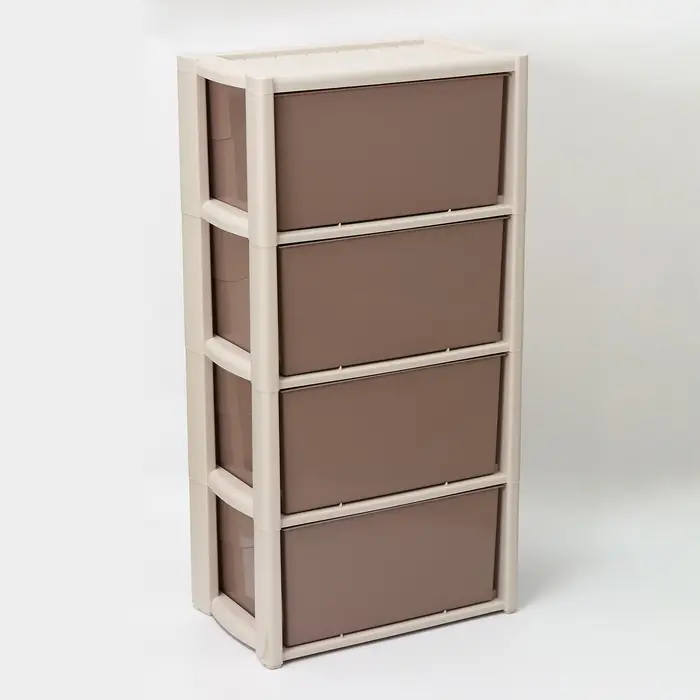 Комод 4-х секционный &laquo;Колорит&raquo;, МИКС