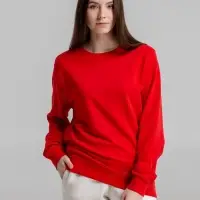 Свитшот унисекс BNC Inspire (Organic), красный, размер S