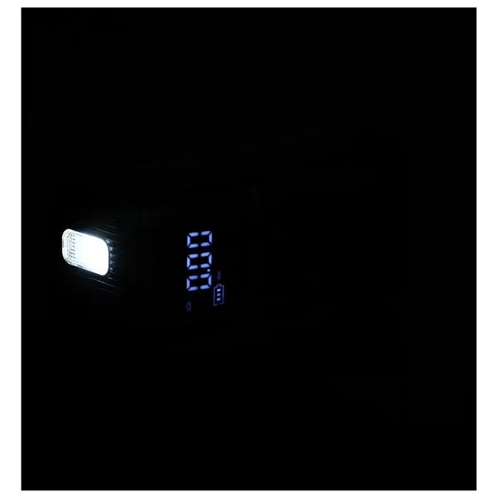 Насос электрический, с дисплеем и фонариком, 17.5&times;7.5&times;5.5 см