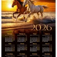 Календарь 2026 «Закат», А3 Календарь 2026 «Закат», А3