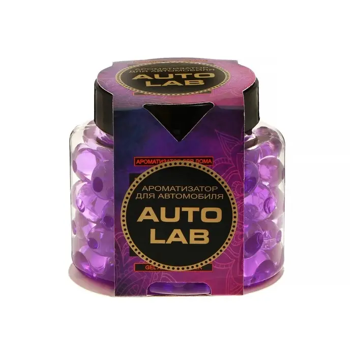 Ароматизатор гелевый AUTO LAB, 220 г, МИКС