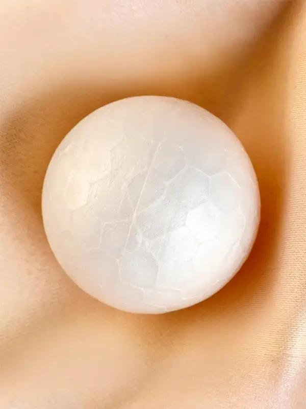 Шар из пенопласта (набор 12 шт.), d=3 см