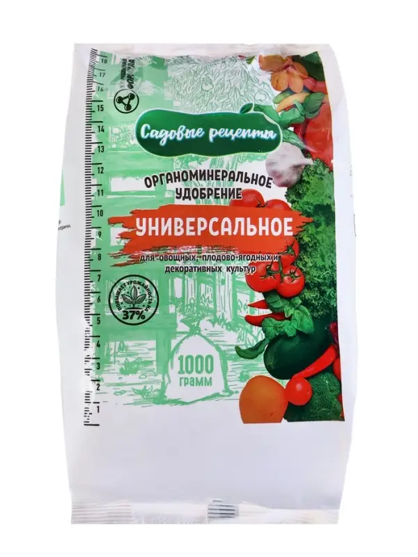 Органоминеральное удобрение Универсальное, Садовые рецепты, 1 кг