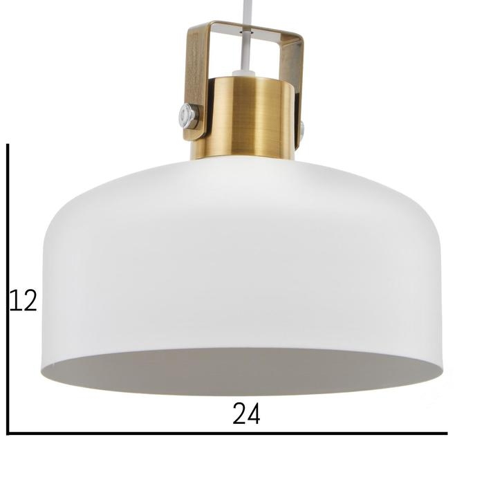 Светильник BayerLux 34871/1 E27 40Вт белый 23х23х21-121 см Светильник BayerLux 34871/1 E27 40Вт белый 23х23х21-121 см