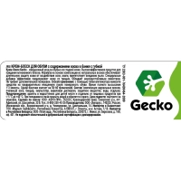 Крем д/обуви блеск бесцветный&nbsp;серии Gecko 60мл_СПБ