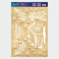 Наклейки на окна многоразовые &laquo;Сказочный Новый год&raquo;, 33&times;50 см