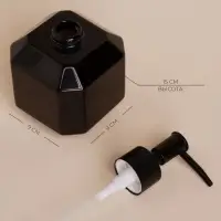 Дозатор для мыла SL Home &laquo;Артемида&raquo;, 380 мл, чёрный