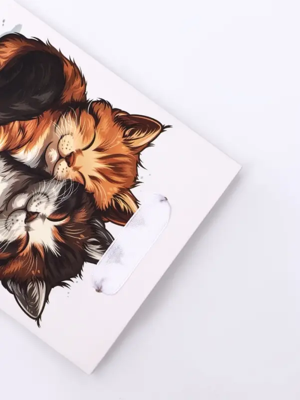 Пакет подарочный вертикальный «Обнимашки», S 12×15×5.5 см Пакет подарочный вертикальный «Обнимашки», S 12×15×5.5 см