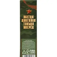 Ручка пиши-стирай, пластик, с колпачком, синяя паста, гелевая 0.5 мм «23 февраля»