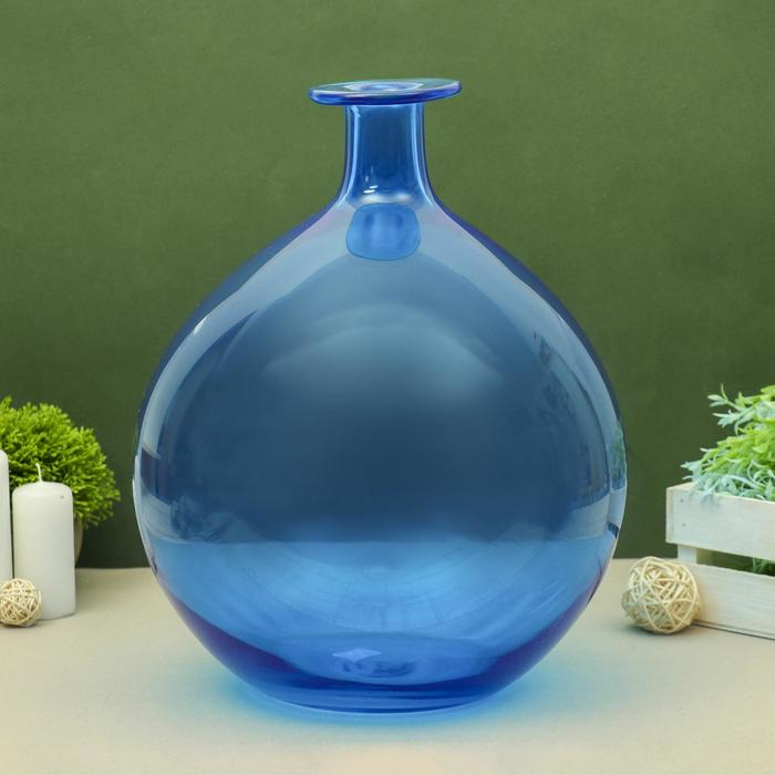 Ваза Ваза "Лазурь" бутыл.декор 33х30 см