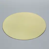 Подложка кондитерская, золотая 22 см - Набор 5 шт.