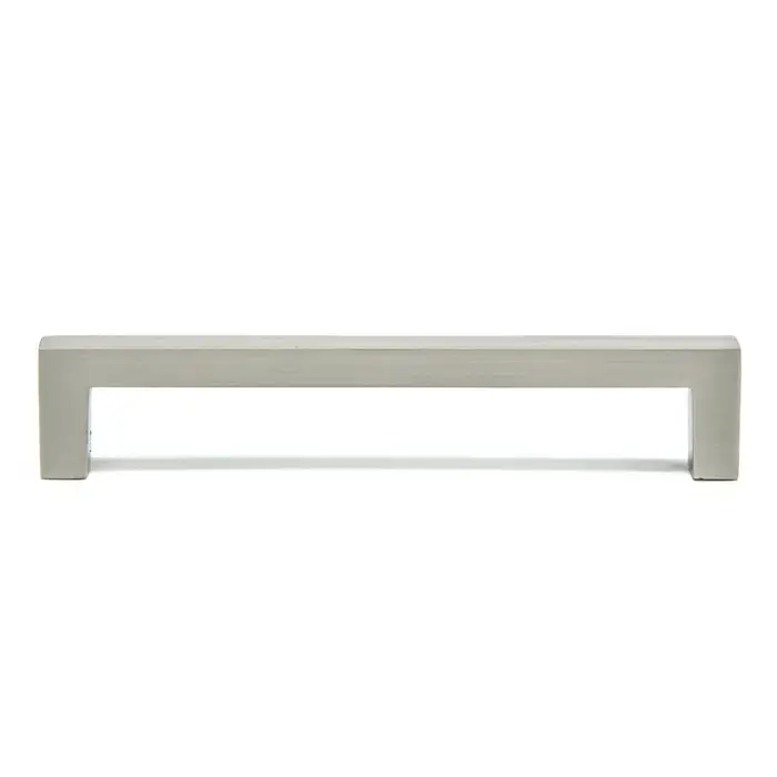 Ручка-скоба CAPPIO SQUARE RSC008, нержавеющая сталь, м/о 128 мм, цвет серебро, 4 шт.