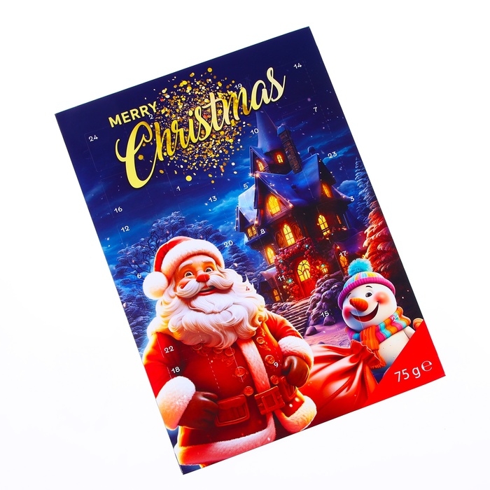 Новый год. Адвент-календарь Baron, 75 г Новый год. Адвент-календарь Baron, 75 г