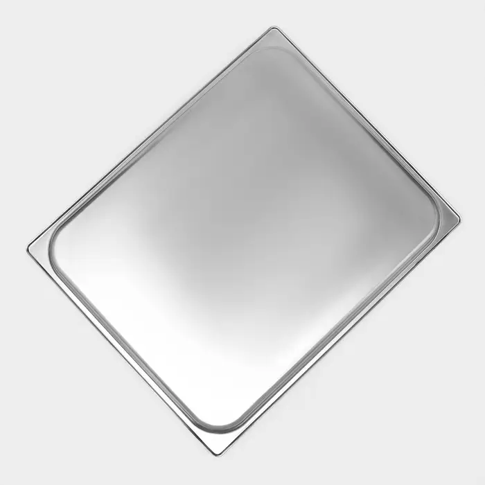 Гастроёмкость GN 2/1 Hanna Kn&ouml;vell, 40 мм, 65.4&times;53.6&times;4 см, толщина 0.6 мм, нержавеющая сталь