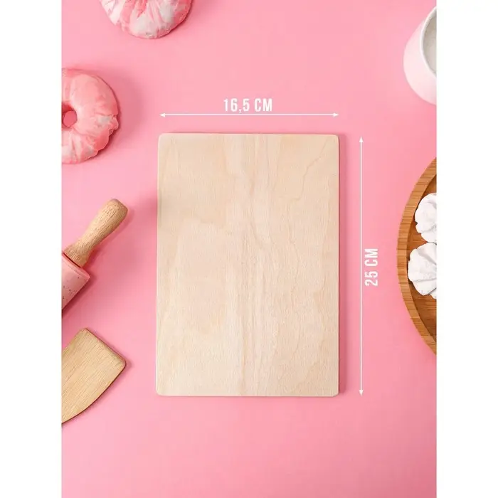 Доска разделочная деревянная «Букет», 25×16,5×0,4 см