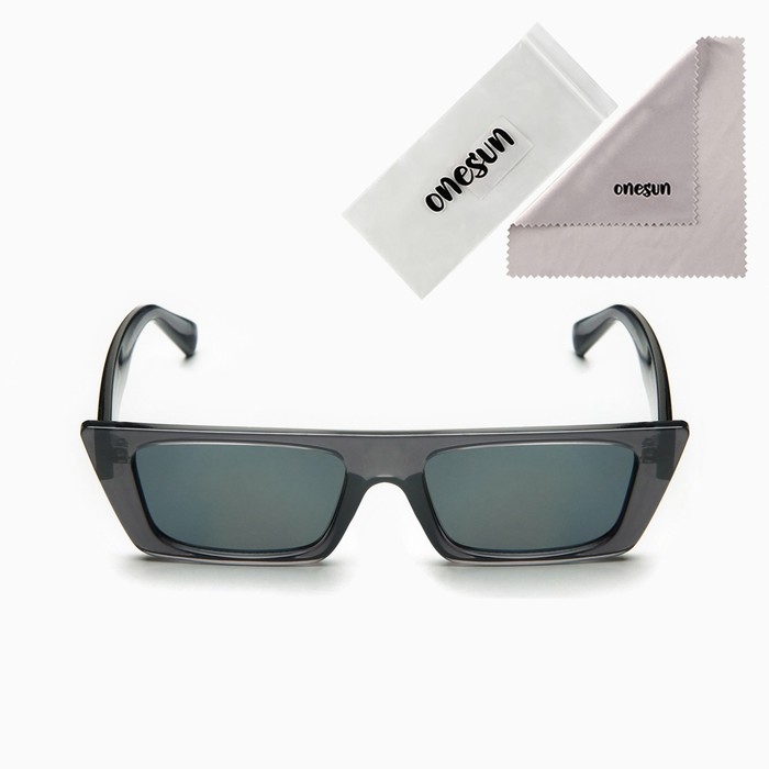 Очки солнцезащитные Очки солнцезащитные "OneSun", uv 400, дужка 14.5 см, ширина 15 см, линза 3.2 х 5.2 см