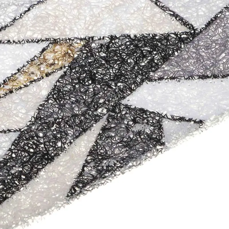 Коврик придверный тм VETTA Lapsha, ПВХ, 40х60 см, 2 дизайна, без резиновой подложки