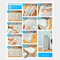 Плетёная корзина для белья с крышкой "Лён" 100л 43×32×80см, цвет графит Плетёная корзина для белья с крышкой "Лён" 100л 43×32×80см, цвет графит