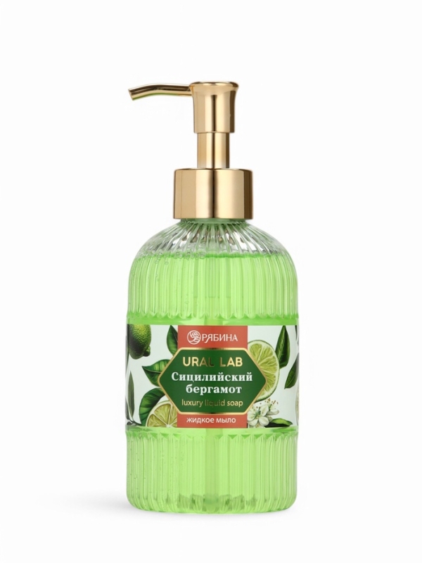 Жидкое мыло с ароматом сицилийский бергамот, 300 мл Жидкое мыло с ароматом сицилийский бергамот, 300 мл