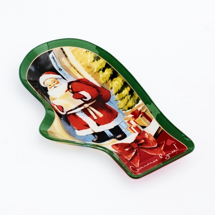 Блюдо руковица «Счастья в дом», 22,5×14×2 см Блюдо руковица «Счастья в дом», 22,5×14×2 см