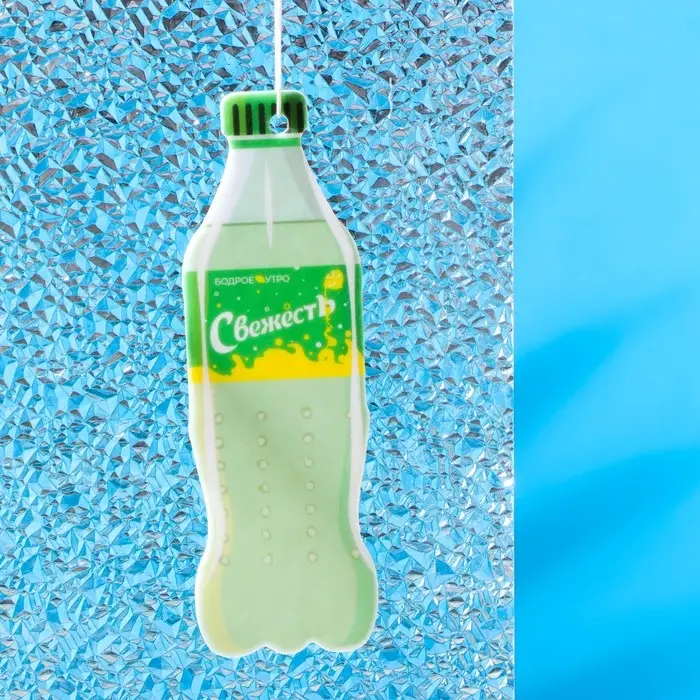 Ароматизатор подвесной Grand Caratt Газировка, Лимон-лайм, картонный Ароматизатор подвесной Grand Caratt Газировка, Лимон-лайм, картонный