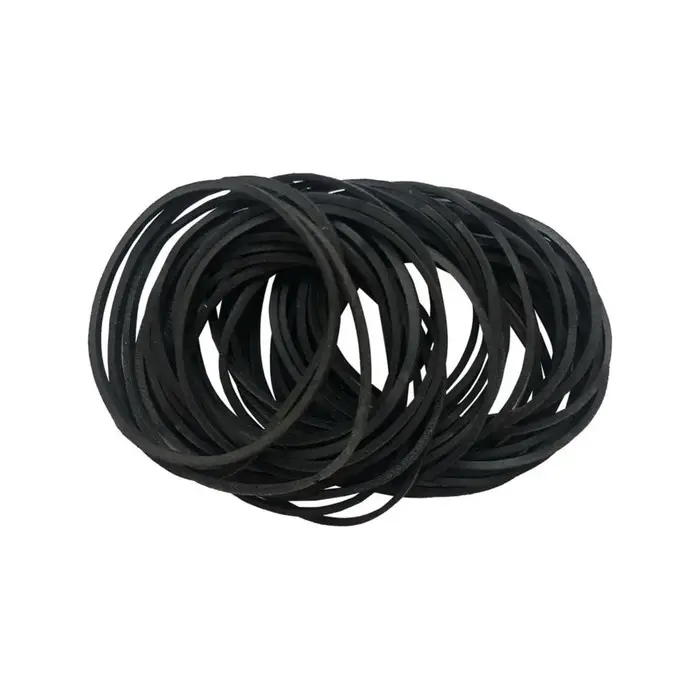 Банковская резинка 60мм  50г deVENTE TOTAL BLACK, черные 4152400