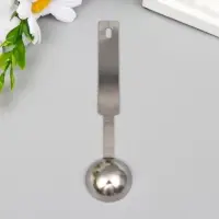 Ложка для плавления сургуча и воска, металл, 11 г, 11.5×2.6 см