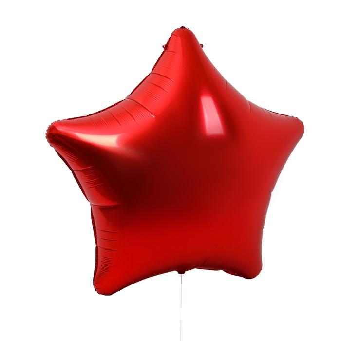 Шар фольгированный 68" &laquo;Звезда гигант&raquo;, цвет красный