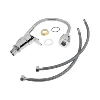 Смеситель для кухни VADOOM V843803, с гибким изливом, корпус цинк