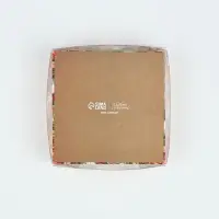 Коробка для кондитерских изделий с пластиковой крышкой &laquo;8 Марта&raquo;, 10.5&times;10.5&times;3 см