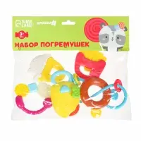 Погремушки Крошка Я &laquo;Сладости&raquo;, 5 шт.