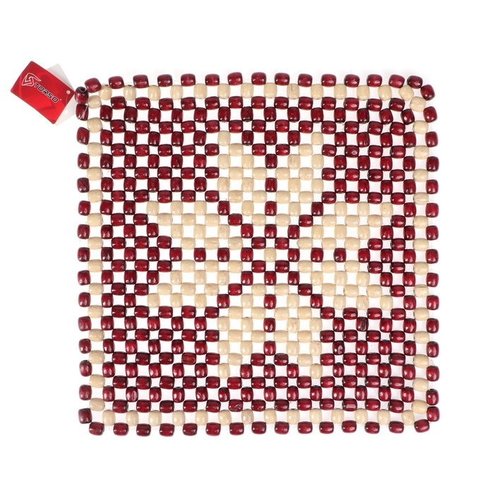 Накидка массажер TORSO на сиденье 42×42 см, дерево, микс Накидка массажер TORSO на сиденье 42×42 см, дерево, микс