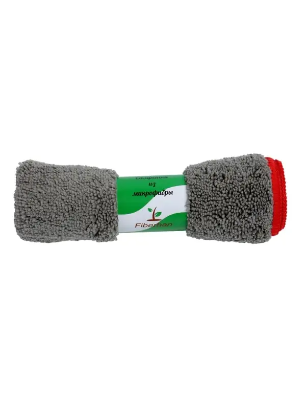 Салфетка микрофибра grand caratt пушистая, автомобильная, 35&times;40 см, 250 г/м&sup2;