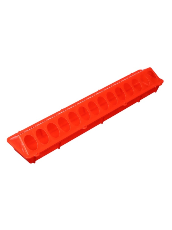 Кормушка - поилка для перепелов 28 ячеек, лотковая, пластик Кормушка - поилка для перепелов 28 ячеек, лотковая, пластик