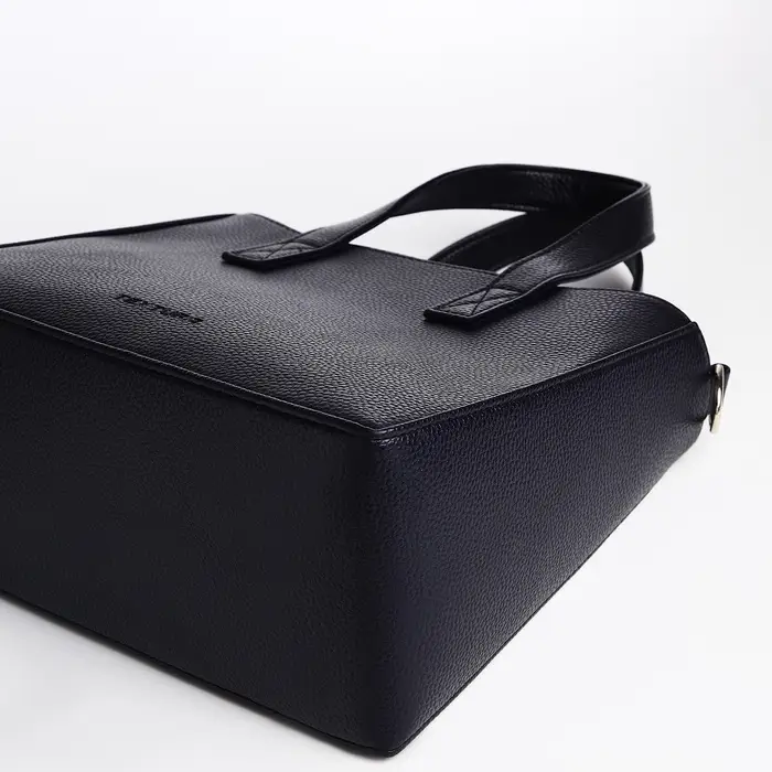 Сумка женская тоут TEXTURA на молнии, 28&times;13&times;21 см, синяя