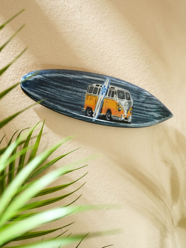 Панно  Панно "Доска для сёрфа "Сплитти" дерево 30х7 см