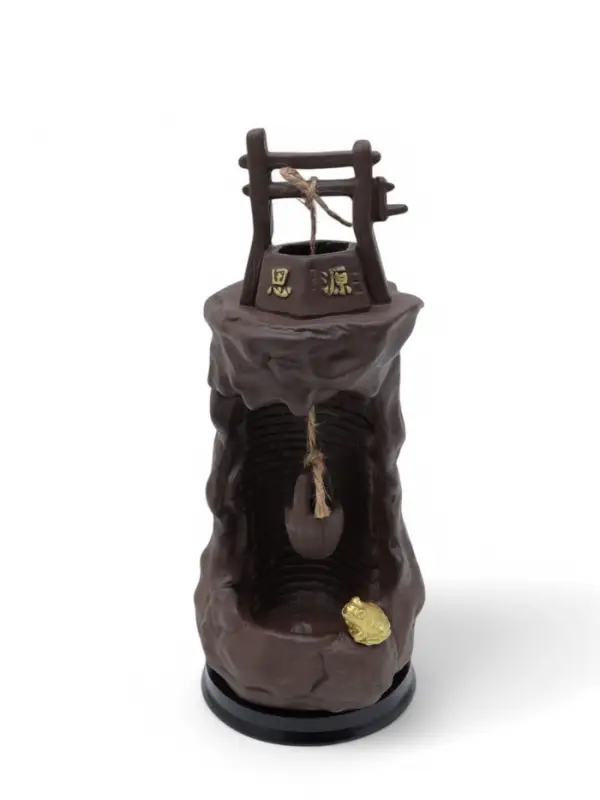 Подставка для благовоний TAKE IT EASY &laquo;Колодец&raquo;, набор благовоний конусы, стелющийся дым, 25&times;10&times;10 см, с подсветкой, батарейки LR=44