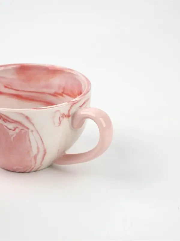 Кофейная пара &laquo;Любимая мама&raquo;: кружка 120 мл, блюдце