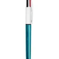 Ручка шариковая BIC, 4 цвета, автоматическая, многоцветная, 1.0 мм