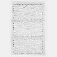 Форма для шоколада KONFINETTA &laquo;Воздушный&raquo;, пластик, 3 ячейки, 27.5&times;17.5&times;2.5 см, ячейка 15.3&times;7.5&times;0.8 см, прозрачная