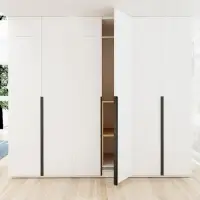 Ручка торцевая CAPPIO RT002BL, L=500 мм, м/о 288 мм, цвет черный, 4 шт.