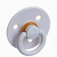 Соски-пустышки, от 3 мес., латекс, классические, в контейнере, набор из 2 шт., зелёный/серый, M&B