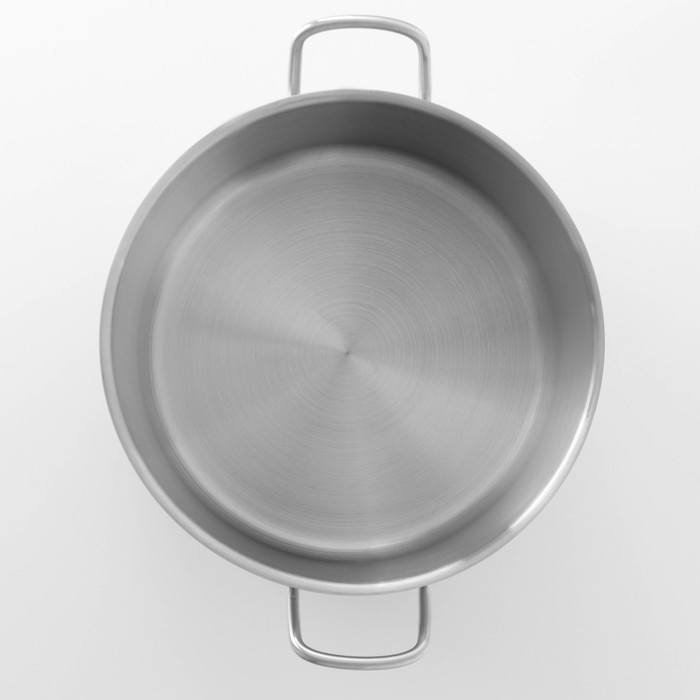 Кастрюля из нержавеющей стали Hanna Knövell с крышкой, 11 л, d=28 см, h=18 см, толщина стенки 0,8 мм, индукция Кастрюля из нержавеющей стали Hanna Knövell с крышкой, 11 л, d=28 см, h=18 см, толщина стенки 0,8 мм, индукция