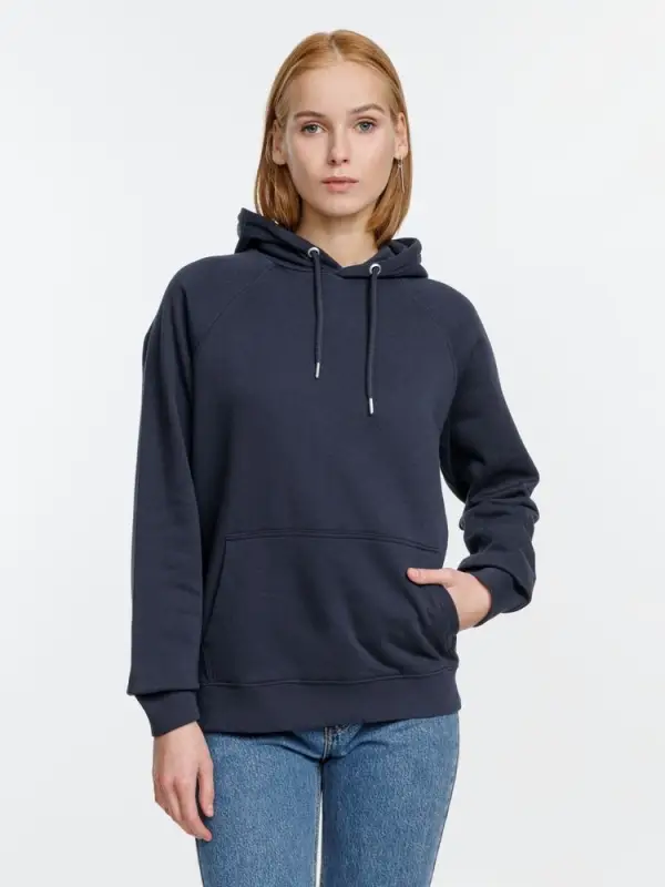 Толстовка унисекс Stellar, темно-синяя, размер XS Толстовка унисекс Stellar, темно-синяя, размер XS